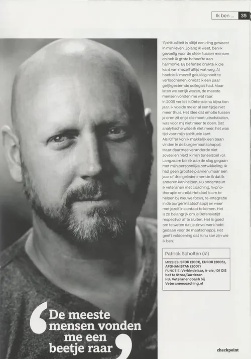 Het artikel Ik ben ZEN in Checkpoint